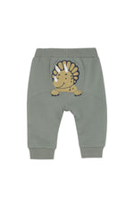 Load image into Gallery viewer, Minymo Sweatpants Sea Spray- Dinosaur
