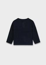 Load image into Gallery viewer, Baby Special Knit T-Shirt-Navy
