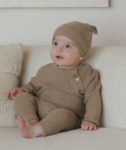 Load image into Gallery viewer, Baby Bear Beanie- Heathered Mocha
