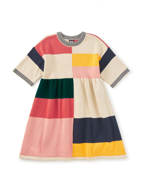 Infant Colorblock Sweater Dress