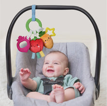 Load image into Gallery viewer, Bitzy Busy Ring Teething Activity Toy Veggie
