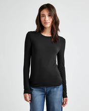 Load image into Gallery viewer, Splendid Bamboo Long Sleeve Tee- Black
