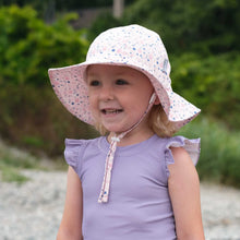 Load image into Gallery viewer, Cotton Floppy Hat- Pink Blossoms
