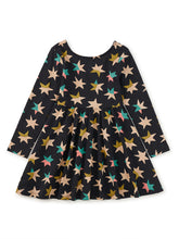 Load image into Gallery viewer, Printed Ballet Dress-  Metallic Stars
