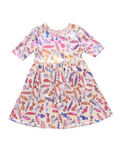 Load image into Gallery viewer, Girls Lame Steph Dress- Halloween Candy
