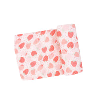 Load image into Gallery viewer, Swaddle Blanket - Strawberry Bliss - 47X47
