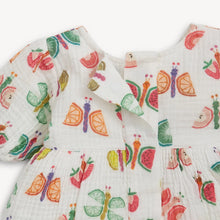 Load image into Gallery viewer, Magnetic Dress &amp; Diaper Cover Set- The Fruit Flies
