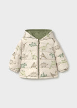 Load image into Gallery viewer, Dinosaur Reversible Soft Printed Puffer Jacket
