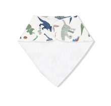 Load image into Gallery viewer, Bandana Bib- Washy Dinos
