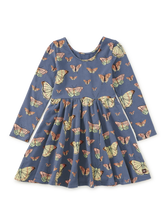 Load image into Gallery viewer, Printed Ballet Dress- Skyfield Butterflies
