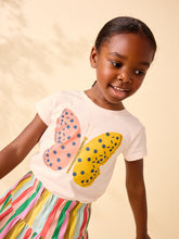 Load image into Gallery viewer, Tile Butterfly Graphic Tee- Creole Pink
