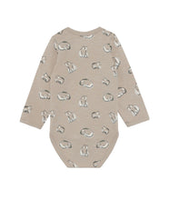 Load image into Gallery viewer, Long-sleeved bodysuit-Feather Gray
