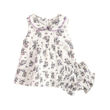Load image into Gallery viewer, Hatti Floral Baby Dress + Bloomer
