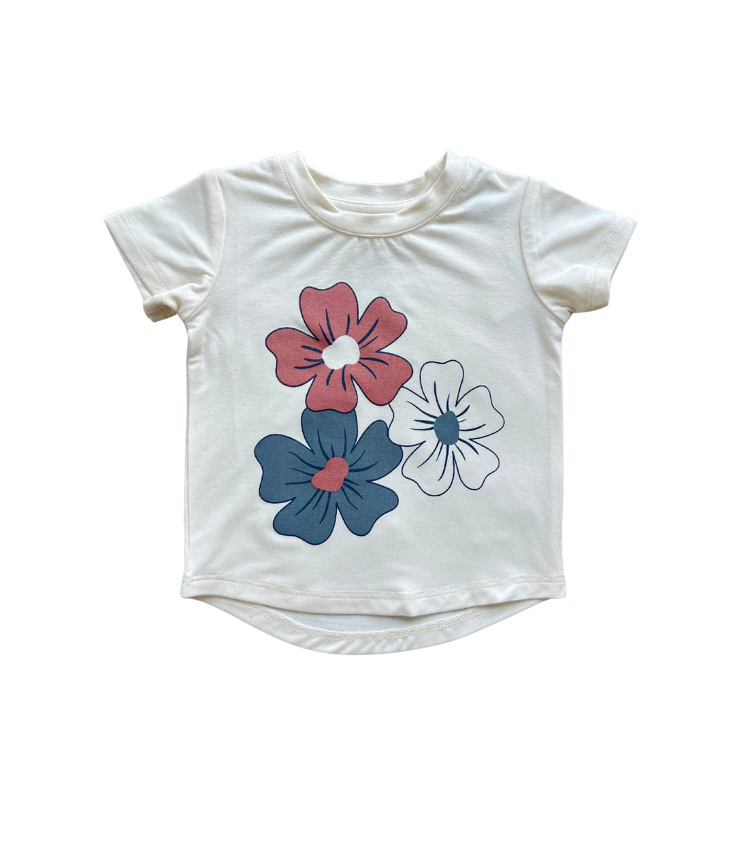 Short Sleeve Tee- Daisy Bloom