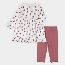 Load image into Gallery viewer, Apple Orchard Ribbed Dress Set
