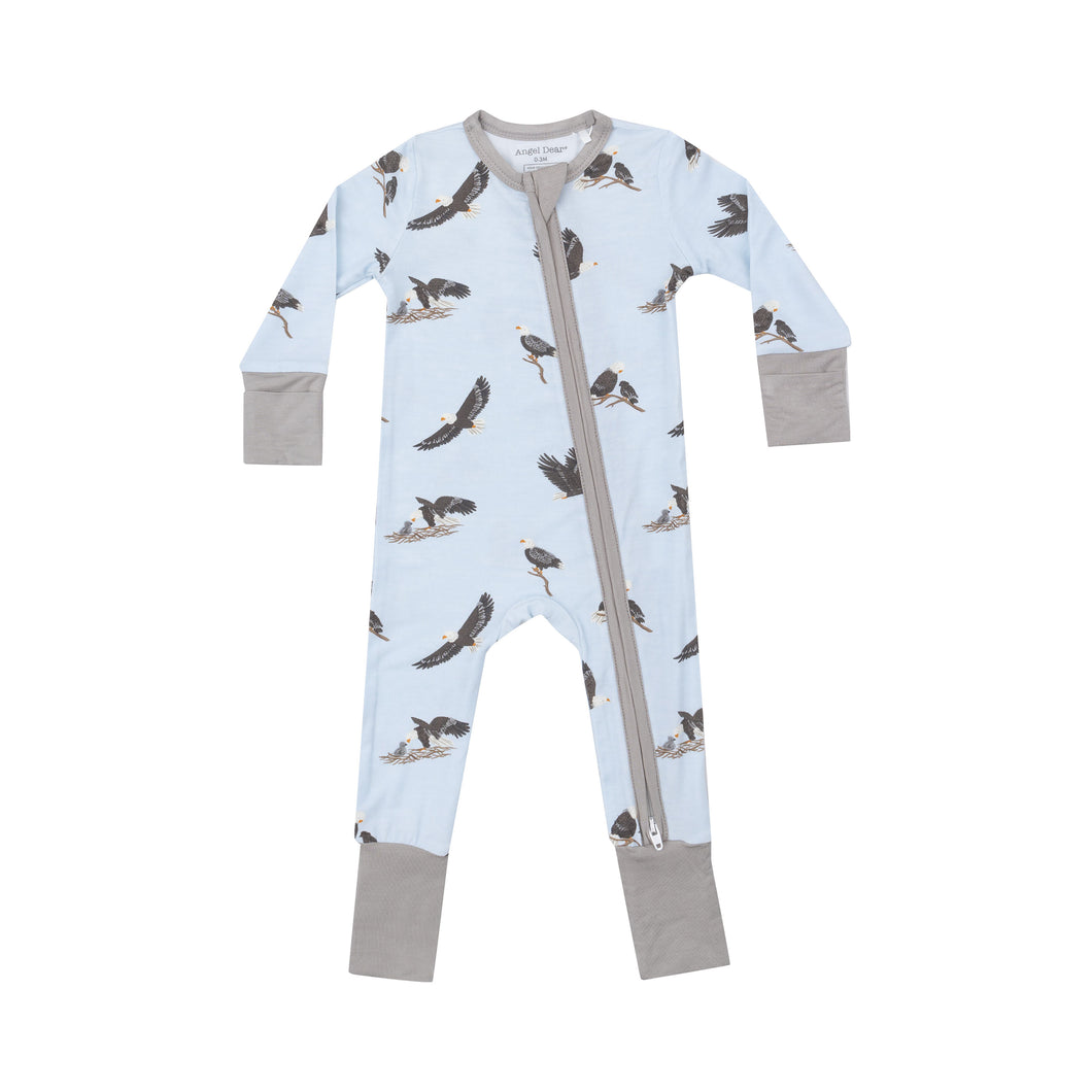 Bald Eagles 2 Way Zipper Romper