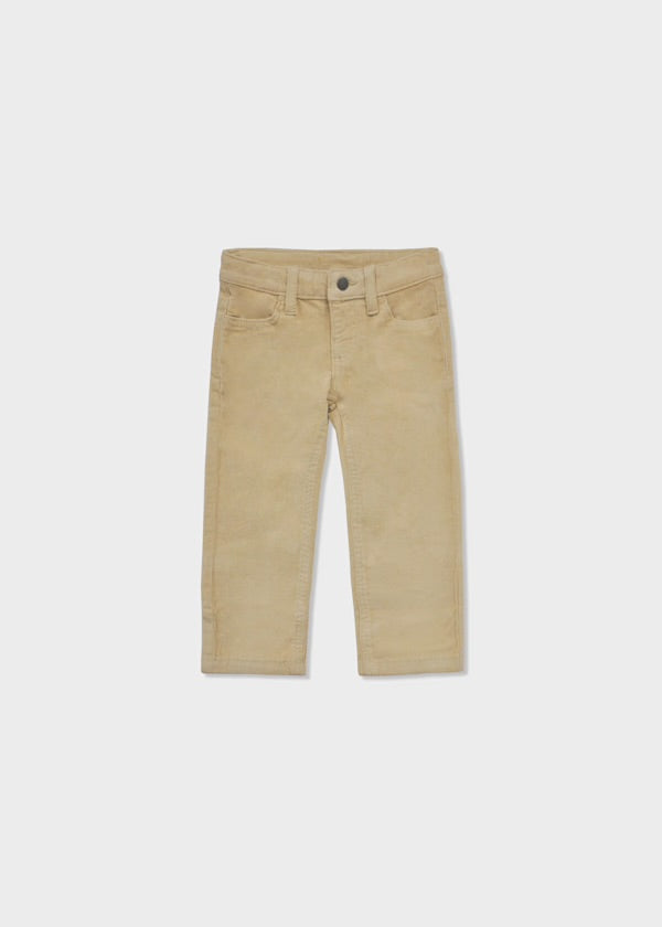 Baby Basic Straight Pants- Chai