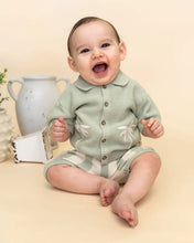 Load image into Gallery viewer, Palm Trees Embroidered Baby Sweater Set
