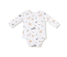 Load image into Gallery viewer, Lap Shoulder Bodysuit- Woodland Babies
