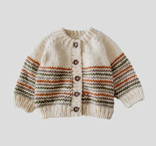 Load image into Gallery viewer, Woodland Stripe Cardigan

