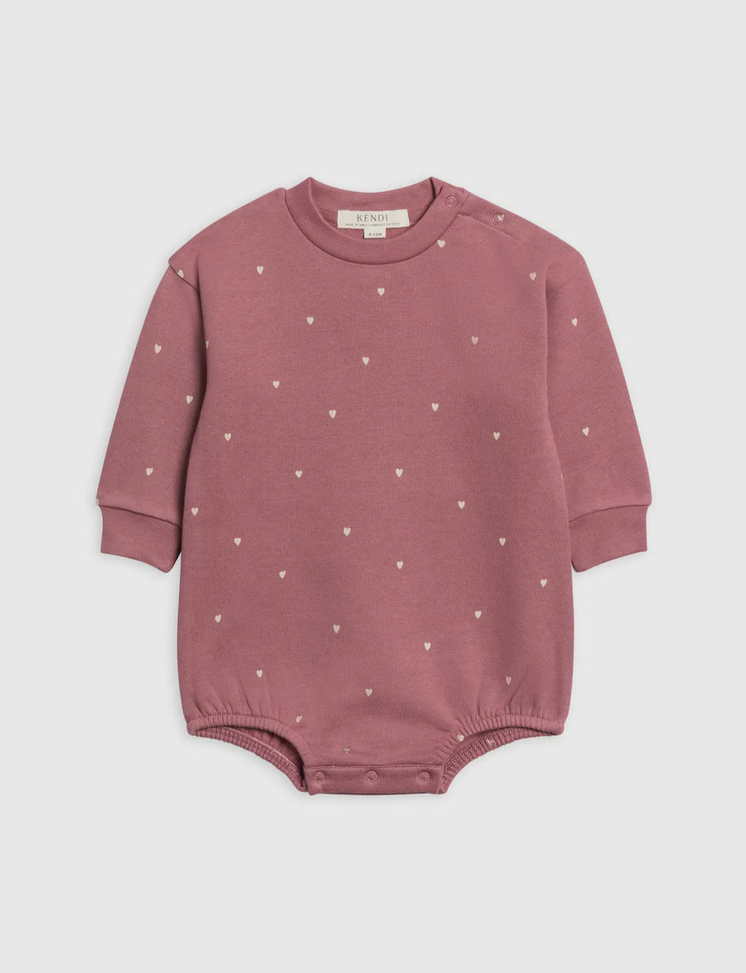 Jamie Fleece Bubble Romper