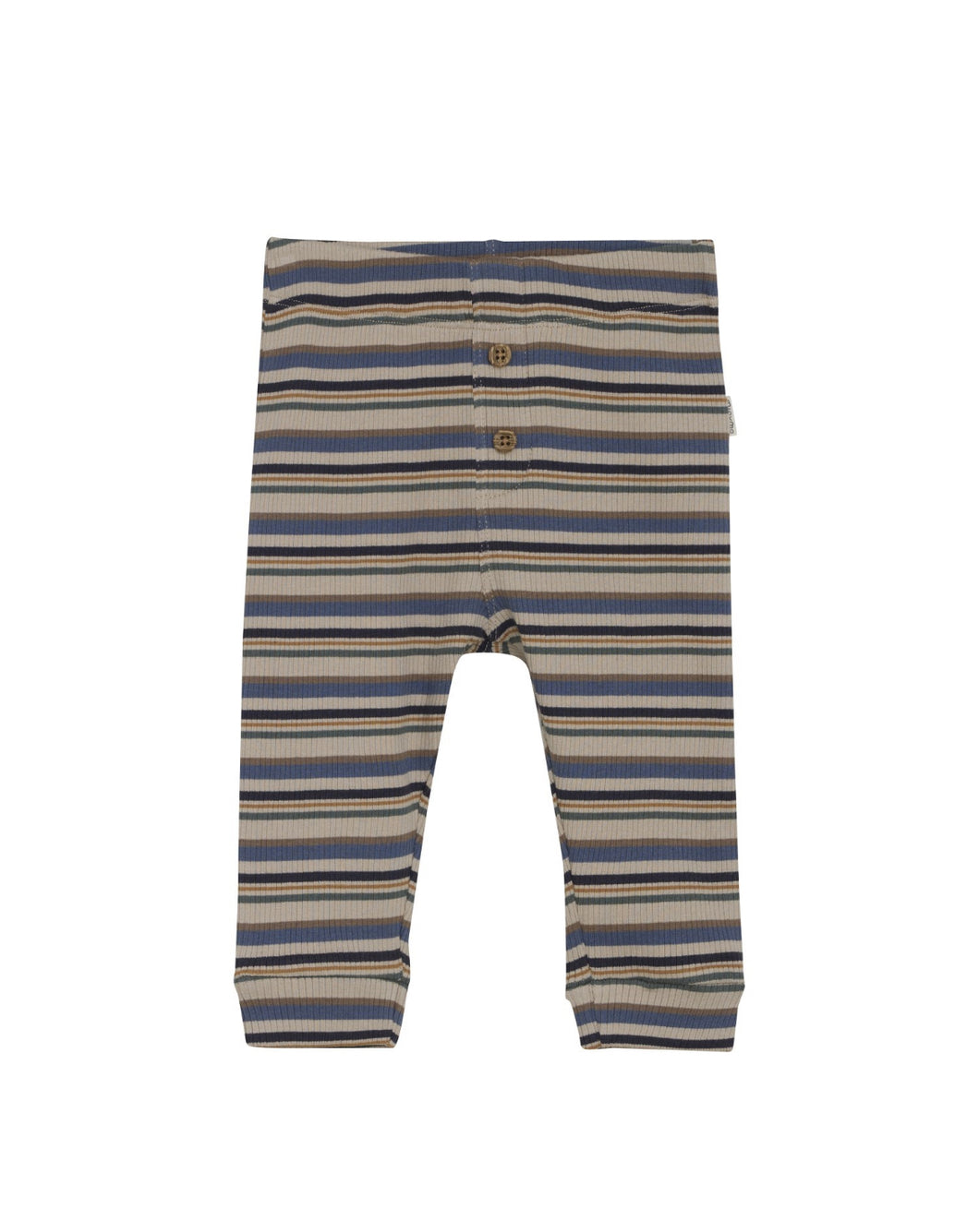 Minymo Ribbed Pants- China Blue