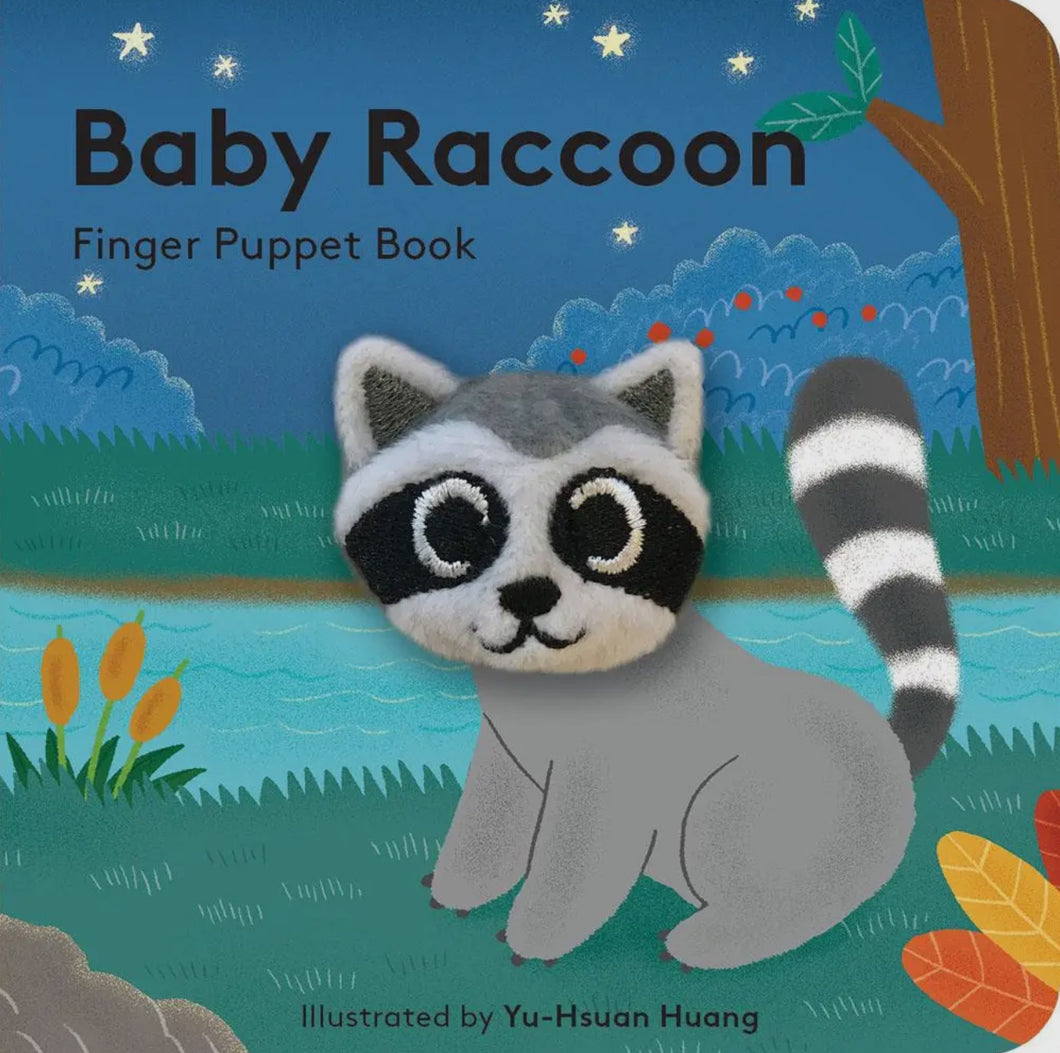 Baby Raccoon- Finger Puppet Book