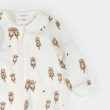 Load image into Gallery viewer, Otter Print on Off-White Sleeper

