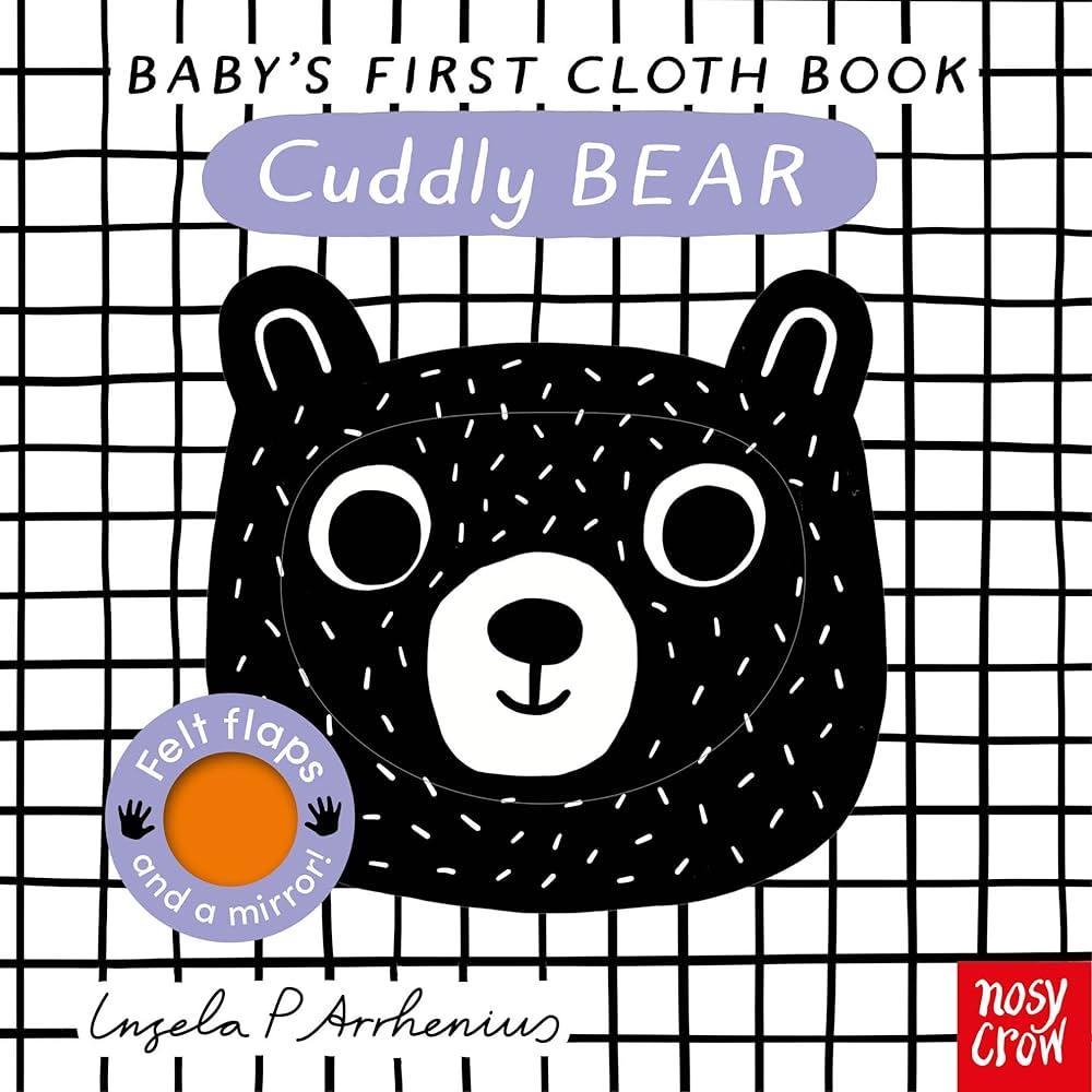 Baby's First Cloth Book-Cuddly Bear