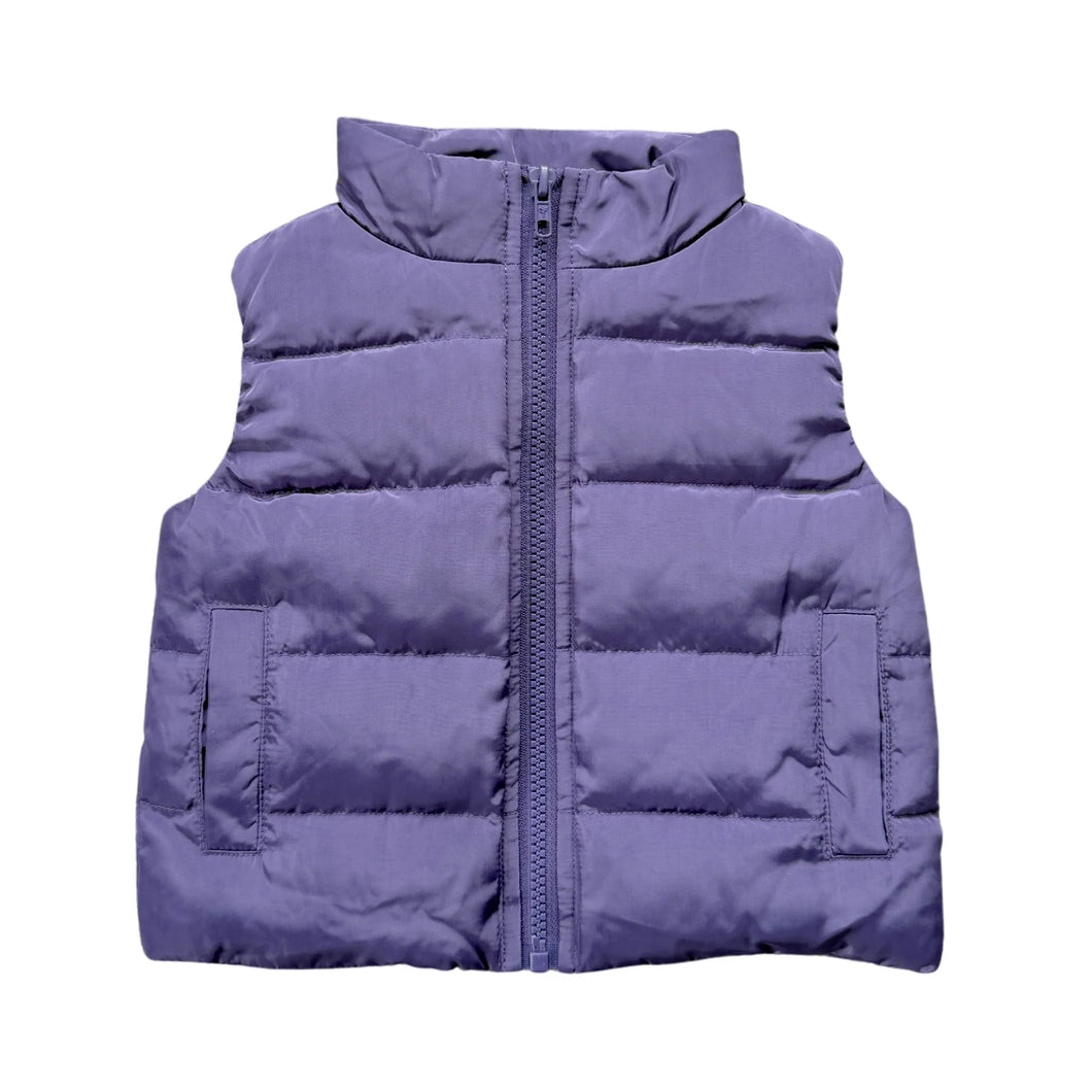 Puffer Vest- Royal Purple