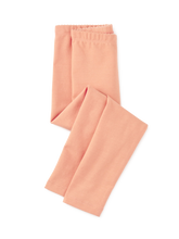 Load image into Gallery viewer, Shell Coral Solid Leggings
