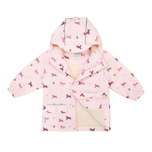 Load image into Gallery viewer, Kids Fleece Lined Rain Jackets | Pink Ponies

