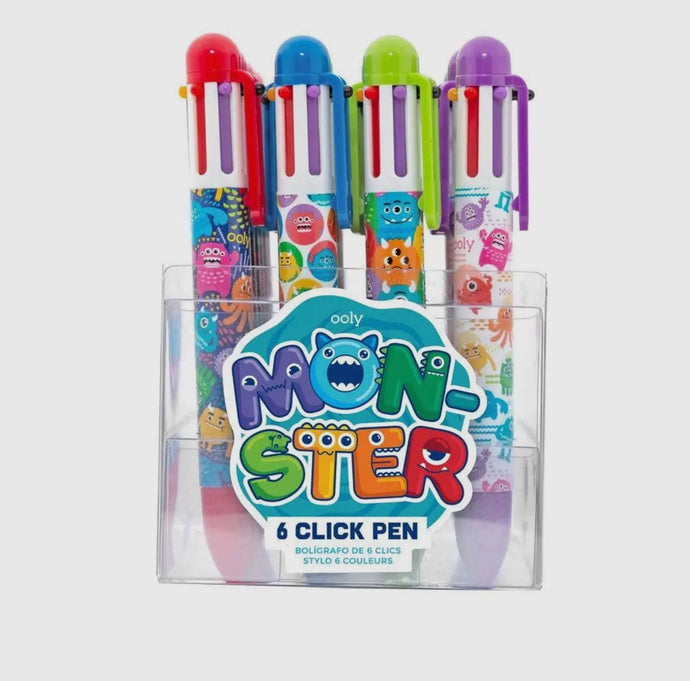 Monster 6 click Multi-Color Pen Ooly