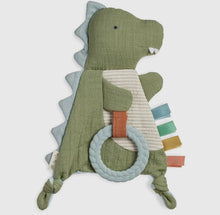 Load image into Gallery viewer, Dino Bitzy Crinkle Sensory Toy with Teether Itzy Ritzy

