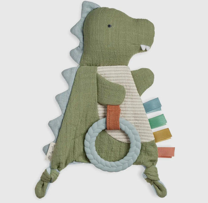 Dino Bitzy Crinkle Sensory Toy with Teether Itzy Ritzy