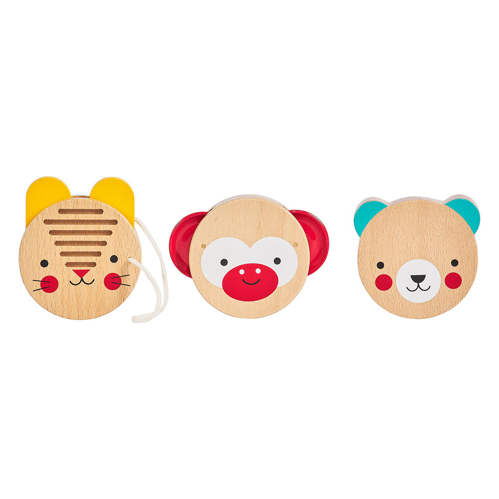 Wooden Music Percussion Set Animal Friends