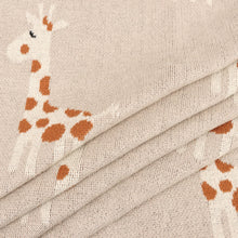 Load image into Gallery viewer, Organic Cotton Baby Blanket- Giraffe
