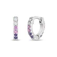 Load image into Gallery viewer, Hoop Sterling Silver Earrings
