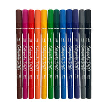 Load image into Gallery viewer, Calligraphy Duo Double-Ended Markers - Set of 12
