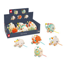 Load image into Gallery viewer, Janod - Pure | Pull-Along Animal Bead Maze

