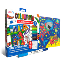 Load image into Gallery viewer, Colortopia: Paint Marker By Number Kit - Epic Adventures (8
