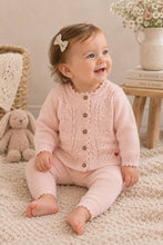 Load image into Gallery viewer, Lil Heart Tex Knit Baby Cardigan &amp; Pant Set
