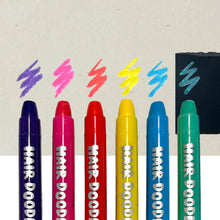 Load image into Gallery viewer, Hair Doodlers: Hair Crayons (Set of 6)
