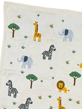 Load image into Gallery viewer, Jungle Pals Baby Blanket
