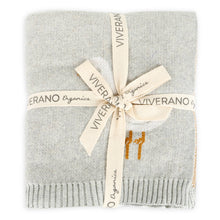 Load image into Gallery viewer, Viverano Organics - Duck Waddle - Organic Jacquard Knit Baby Blankets
