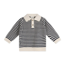 Load image into Gallery viewer, Leo Textured Knit Polo Baby Set
